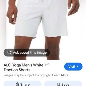 Alo men white 7 inch traction